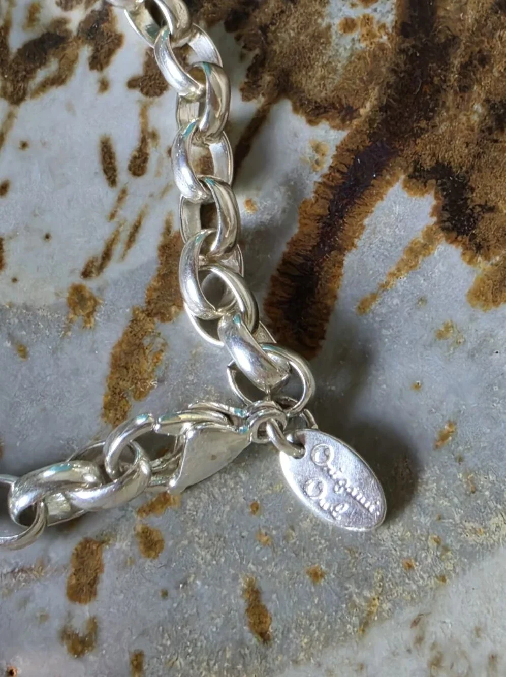 Origami Owl Silver Link Bracelet